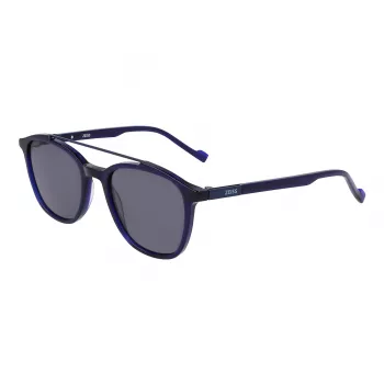 ZEISS muške pravokutne sunčane naočale ZS22518S-415, crno-sive, 52-20-145