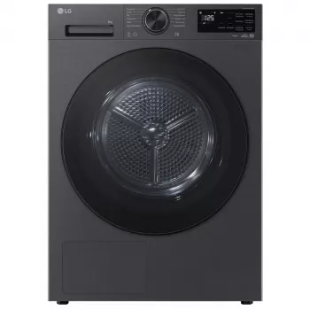 LG RT80X7B 8 kg sušilica rublja s toplinskom pumpom i AI Dry, A+++, LED zaslon osjetljiv na dodir, Wi-Fi