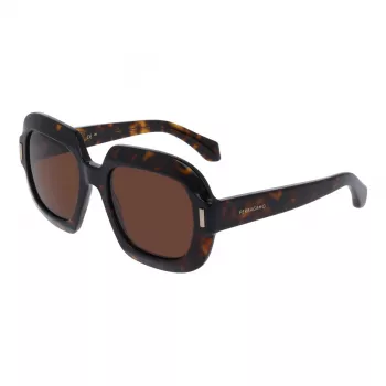 Ferragamo SF2068SE-242 ženske sunčane naočale cat eye, Havana/smeđi gradijent, 54mm