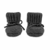 Lodger Slipper merino vunene dječje papuče, pigeon, 0-6 mjeseci