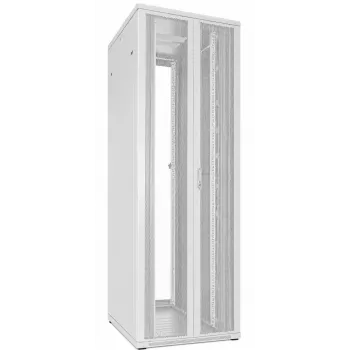 DSIT 47U 19 inch ormar za poslužitelje, perforirana dvostruka vrata sprijeda i straga, bijeli, 800x1000x2200 mm (DS8047DD-W)