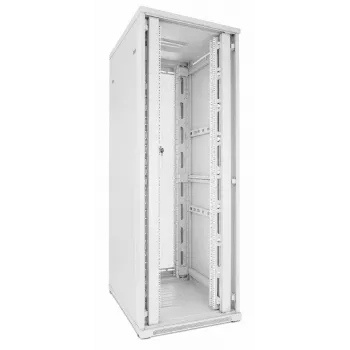 DSIT 47U 19 inch ormar za poslužitelje, perforirana dvostruka vrata sprijeda i straga, bijeli, 800x1000x2200 mm (DS8047DD-W)