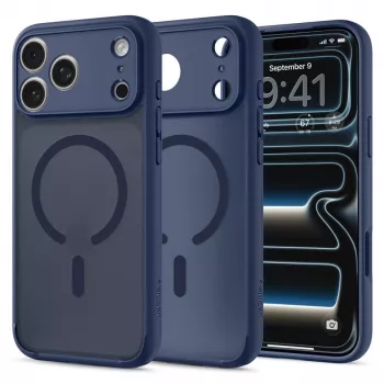 Spigen Ultra Hybrid MagSafe maska za iPhone 17 Pro / 18 Pro – Frost Deep Blue