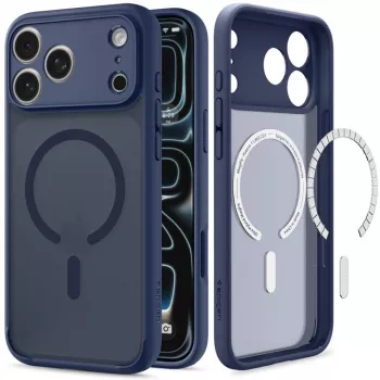 Spigen Ultra Hybrid MagSafe maska za iPhone 17 Pro / 18 Pro – Frost Deep Blue
