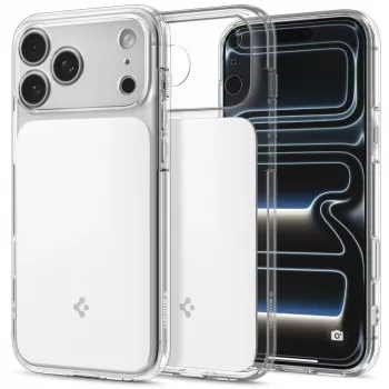 Spigen Ultra Hybrid T MagSafe futrola za iPhone 17 Pro / 18 Pro, Glossy White