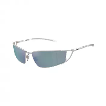Arnette AN3093 736-Y7 Men's Rectangular Sunglasses, Matte Black Frame, Dark Grey Lenses, 64mm