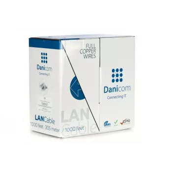 DSIT DANICOM CAT5E UTP 305m PVC (Fca) masovni kabel DC-UTP5E-305-FCA