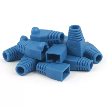 DSIT DANICOM RJ45 zaštitna navlaka za kabel plava velika - 10 komada DC-RJ45-BOOT-L-BLUE-10PCE