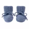 Lodger Slipper merino vunene bebine papuče, Storm, 0-6 mjeseci