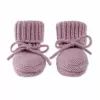 Lodger Slipper merino vunene bebine čizmice, Mauve, 0-6 mjeseci