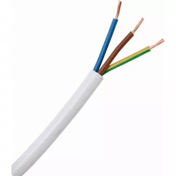 HEINRICH KOPP H05VV5-F 3G 1mm² bijeli fleksibilni PVC kabel otporan na ulje 10m 151710849