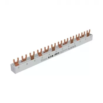 Eaton 3-fazna viljuškasta sabirnica EVGK-3PHAS/12MODUL, 63A, 12 modula, 10mm², za xPole MCB/RCD (EP-501069)
