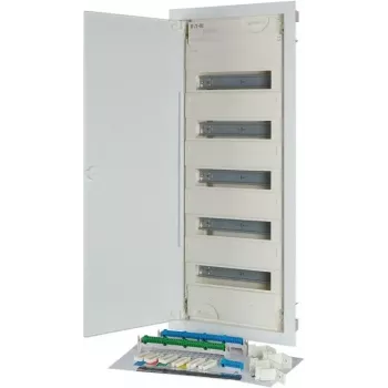 Eaton KLV-60UPP-F podžbukni razvodni ormar, 5-redni, 60 modulnih jedinica, bijeli 302410