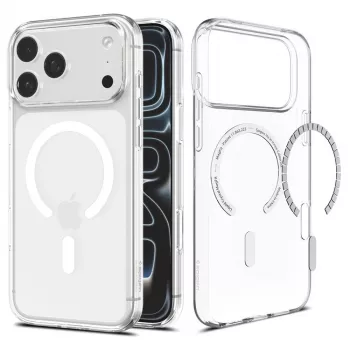 SPIGEN Liquid Crystal MagSafe iPhone 17 Pro Max / 18 Pro Max futrola prozirna/bijela