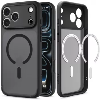 SPIGEN Ultra Hybrid MagSafe futrola za iPhone 17 Pro / 18 Pro, Frost Black