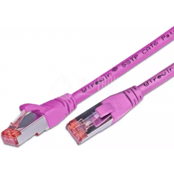 Wirewin S/FTP CAT6 0,75m mrežni kabel, pink (PKW-PIMF-KAT6 0.75 MG)
