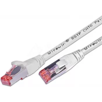 Wirewin CAT6 S/FTP patch kabel, LSOH, bijeli, 10 m, RJ45 PKW-PIMF-KAT6 10.0 WS