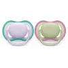 Philips Avent Ultra Air duda 0-6 mjeseci, 2 kom, djevojčice roza/ljubičasta, SCF085/24