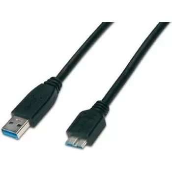 Wirewin USB 3,0 A-MB MM 0.5 SW - 0,5m USB-A na Micro-B kabel, crni