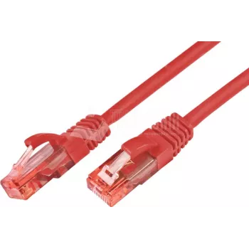 Wirewin Cat6 U/UTP mrežni patch kabel 10m crveni PKW-UTP-KAT6 10.0 RT