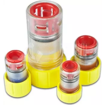 Wirewin Lightwin završna kapica s kabelskom uvodnicom, Gas-Stop Single-Pull brtva, 10 mm, 3-6 mm FTTx (DC 10MM OUT 3-6MM)