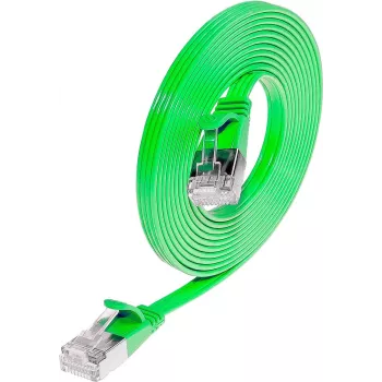 Wirewin SLIM S6 7,5m zeleni Cat.6 Slim STP patch kabel (PKW-STP-SLIM-KAT6 7.5 GN)