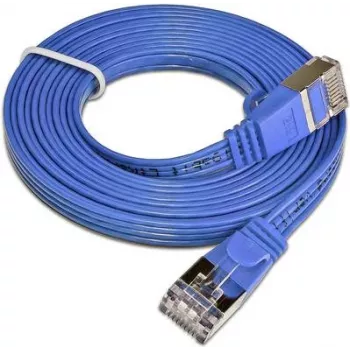 Wirewin Triotronik Cat 6 patch kabel 0,25m plavi U/FTP (STP) RJ-45 utikač/utikač PKW-STP-SLIM-KAT6 0.25 BL