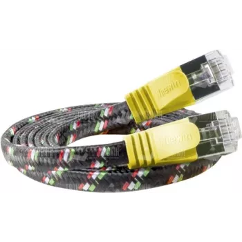 Wirewin SLIM ST6 5 GE - Cat.6 SLIM-Tough kabel, F/FTP, 5,0 m, žuti PKW-TOUGH-STP-K6 5.0 GE
