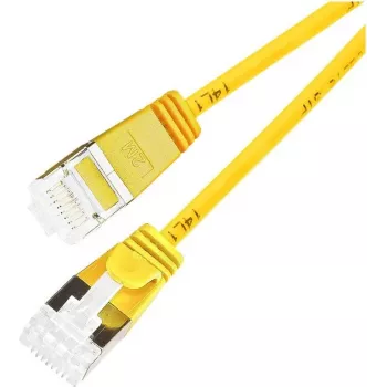 Wirewin Cat 6a U/FTP Slim Ethernet mrežni kabel, žuti, 0,5 m PKW-LIGHT-STP-K6A 0.5 GE
