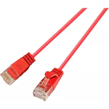 Wirewin Cat.6 Slim-Light mrežni kabel U/UTP 1,0 m crveni PKW-LIGHT-K6 1.0 RT