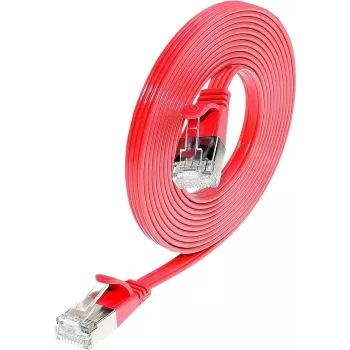 Wirewin SLIM S6 1.5 RT - Cat.6 SLIM mrežni kabel, STP (PIMF), 1,5 m, crveni PKW-STP-SLIM-KAT6 1.5 RT