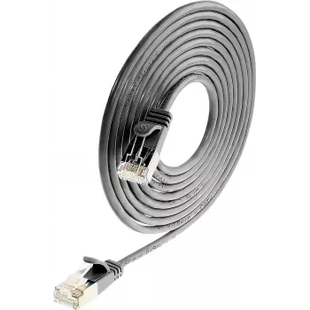 Wirewin Triotronik PKW-LIGHT-STP-K6 0,5 SW Cat6 S/FTP mrežni kabel, crni, 0,5 m