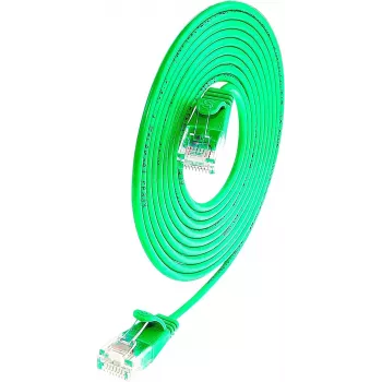 Wirewin SLIM UL6 1 GN - Cat.6 Slim mrežni kabel, U/UTP, 1,0 m, zeleni PKW-LIGHT-K6 1.0 GN