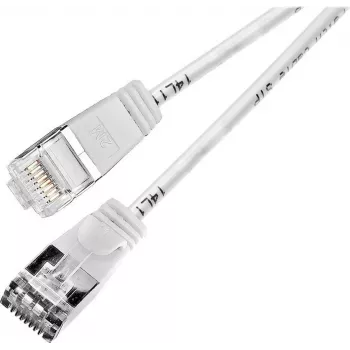 Wirewin Triotronik PKW-LIGHT-STP-K6 5.0 WS - Cat6 STP mrežni kabel, RJ-45 utikač/utikač, 5m, bijeli