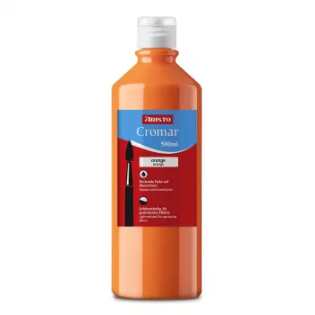 ARISTO Cromar tekuća tempera boja, narančasta 500 ml, 1 boca (AR30910)