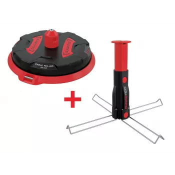 Runpotec Professional odmotavač kabela sa setom multifunkcijskih trnova 10174