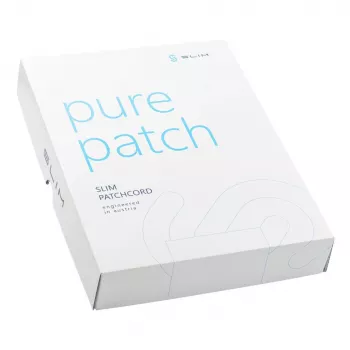Wirewin SLIM KAT6A 10 Gigabit Light patch kabel, 0,25m, U/FTP, Ø 3,8mm, žuti, 50 komada (SLIM-LS-K6A 0.25 YE 50)