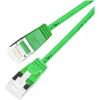 Wirewin Cat 6a U/FTP Slim patch kabel, 1m, zeleni PKW-LIGHT-STP-K6A 1.0 GN