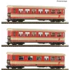 Roco 6240004 H0e 3-Piece Set ÖBB Passenger Coaches