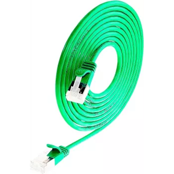 Wirewin Light patch kabel okrugli U/FTP Cat 6a zeleni 3,0m tanak fleksibilan PoE PKW-LIGHT-STP-K6A 3.0 GN