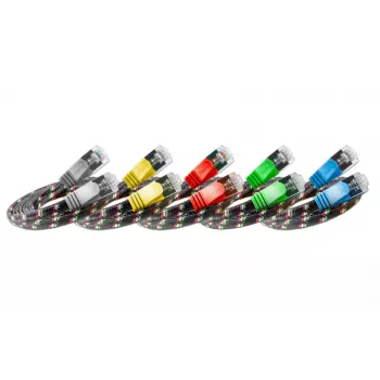 Wirewin SLIM ST6 3 RT - Cat.6 SLIM-Tough patch kabel, F/FTP, 3,0 m, crveni PKW-TOUGH-STP-K6 3.0 RT