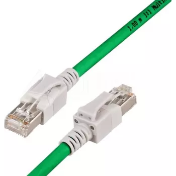 Wirewin PKL-PIMF-KAT6A 1.0 GN Cat6a S/FTP patch kabel, 1m, zeleni