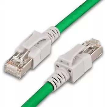 Wirewin PKL-PIMF-KAT6A 1.0 GN Cat6a S/FTP patch kabel, 1m, zeleni