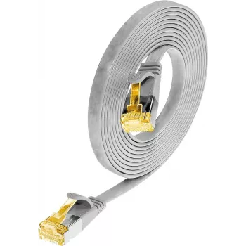 Wirewin Cat6a U/FTP Slim patch kabel RJ45 utikač na utikač, 1m, sivi PKW-STP-SLIM-K6A 1.0