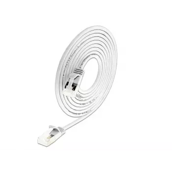 Wirewin PKW-LIGHT-STP-K6A 0.5 WS Cat 6a U/FTP Slim okrugli patch kabel, PoE, 0,5 m, bijeli