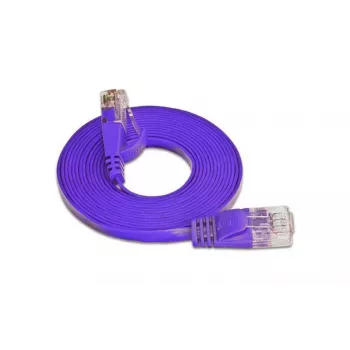 Wirewin Cat6 U/UTP Slim Ethernet patch kabel, 0,25 m, ljubičasti PKW-SLIM-KAT6 0.25 VT