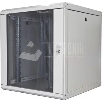 Wirewin WCAB 600X600X16U 16U zidni mrežni ormar, 600x600 mm, uklonjive bočne stijenke, crni
