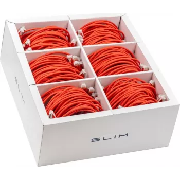 Wirewin SLIM-LS-K6A 3.0 RD 36 Cat6a U/FTP Slim patch kabel, 3m, crveni, 36 komada