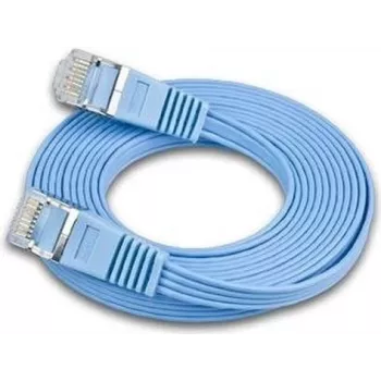 Wirewin Triotronik 0,15m Cat6 U/FTP Slim Ethernet patch kabel, RJ45 utikač na utikač, plavi PKW-STP-SLIM-KAT6 0.15 BL