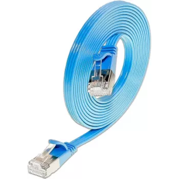Wirewin Triotronik 0,15m Cat6 U/FTP Slim Ethernet patch kabel, RJ45 utikač na utikač, plavi PKW-STP-SLIM-KAT6 0.15 BL